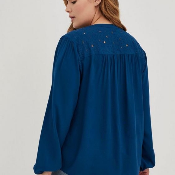 Torrid Challis Beaded Top - Picture 3 of 12